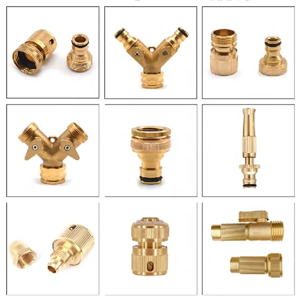 4inch Garden Hose Misting Aeroponic Brass Water Spray Nozzle