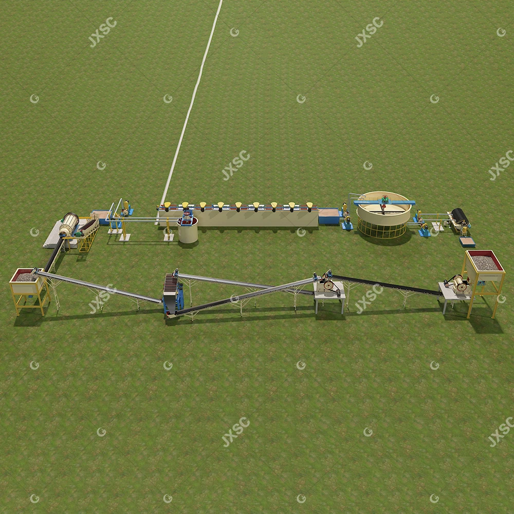 Zinc Flotation Extraction Concentrates Production Line Lead Ore Processing Lead Zinc Ore Plant Equipment Beneficiation Process