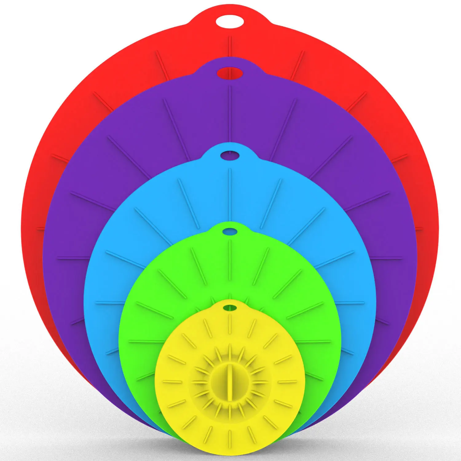 2022 New Style Silicon Food Lid Cover Durable Silicone Fresh Food Covers Colorful Food Silicone Cover