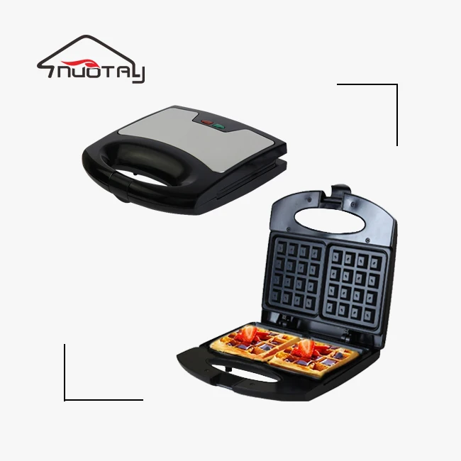 Cool touch non-stick  grill sandwich maker with stainless steel cover