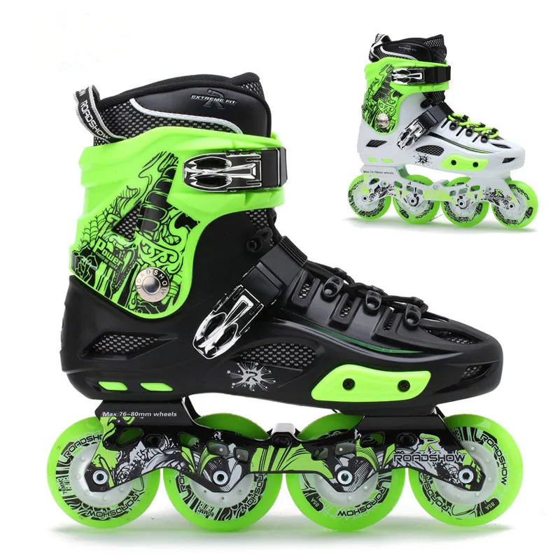 Skate Roller Shoes Stable Balance Slalom Parallel Begin Road Show Four Wheel Skates Inline Ice Hockey Skates Shoes