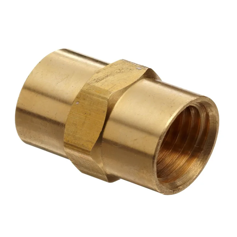 Brass Pipe Fitting Hose Adapter 1/2' BSP Female To 1/2' NPT Male Adapter