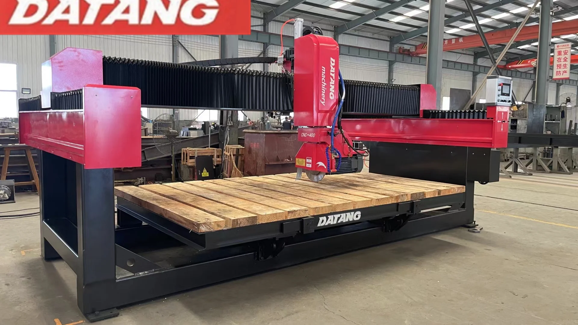 3/4 axis CNC bridge saw cutting machine for granite marble quartz countertop