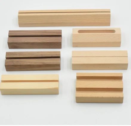 Деревянный держатель визитных карточек стойка регистрации