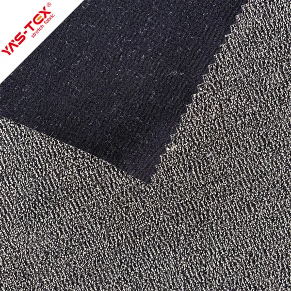 Jacket Fashion Wear Resist Garments 280gsm 76% Nylon 20% Aramid Fiber 4%Spandex  Nylon Knitted  Stretch Spandex Costume Fabric