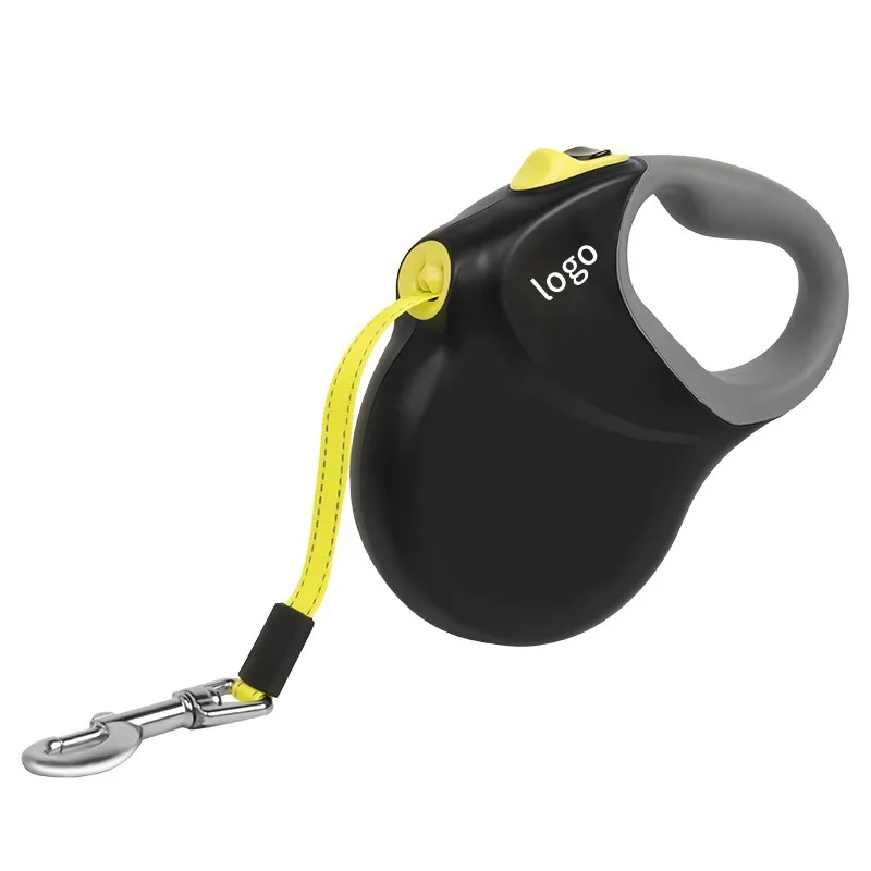New Luxury Pet Dog Automatic Retractable Heavy Duty Nylon Tape Leash 8M 26ft Anti-Slip Handle