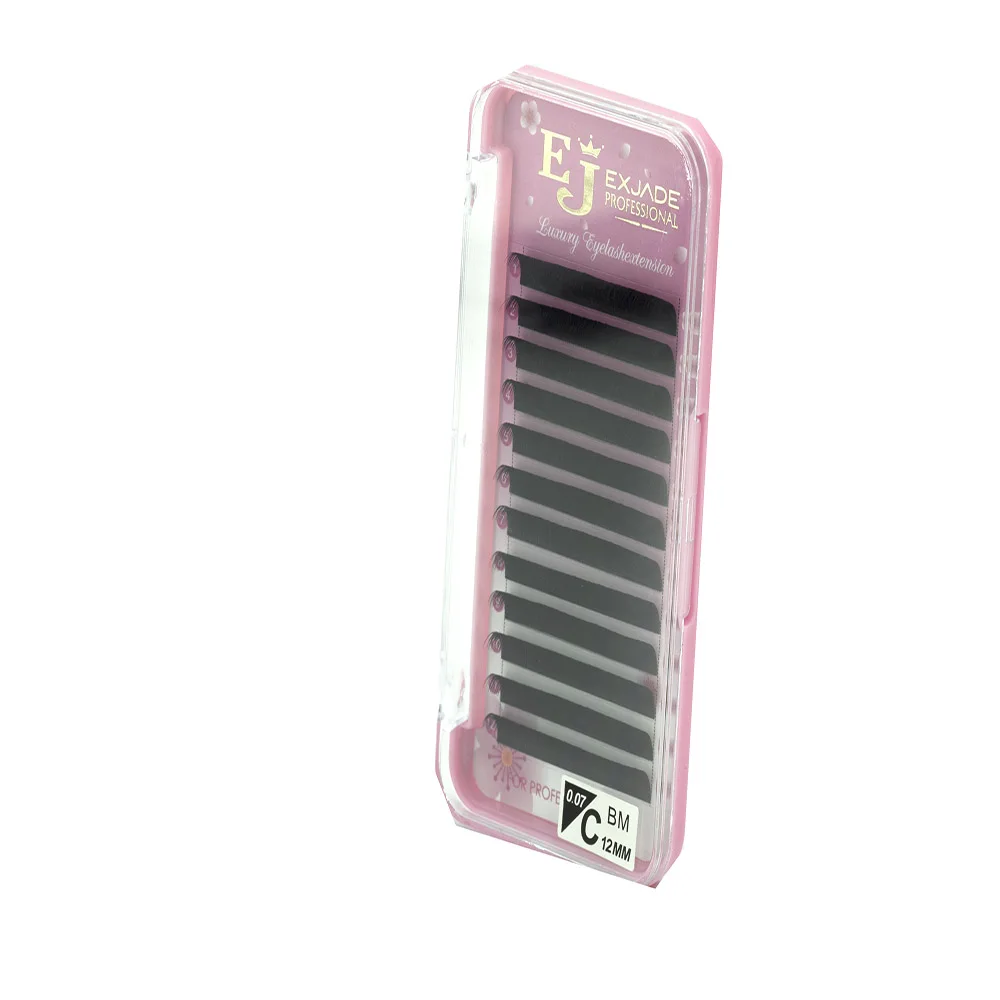 матовые наращивания ресниц корейский PBT волокно L L+ M