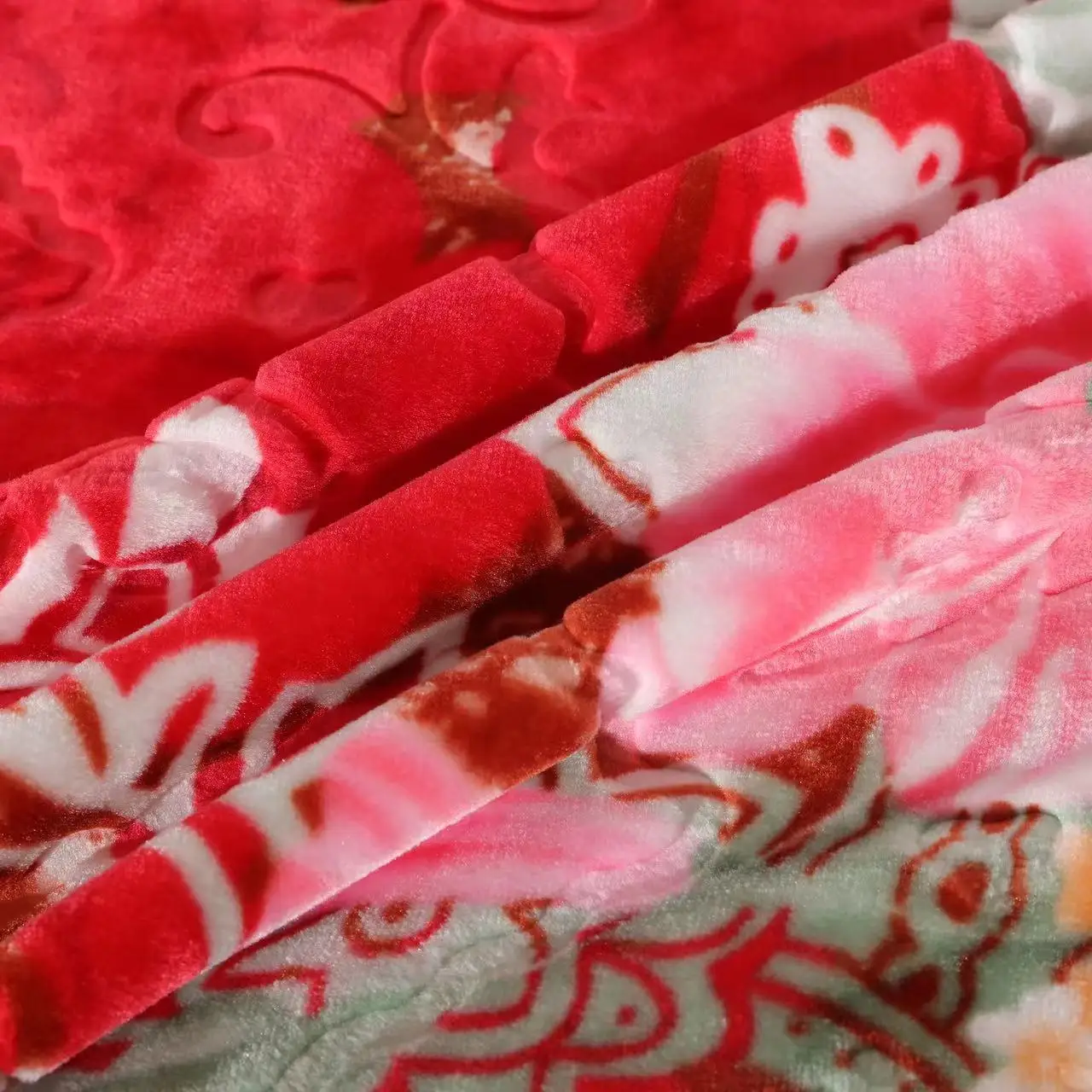 Cheap Price Customized Comfortable Raschel Flannel Single Double 1ply 2ply Printing Polyester Mink Winter Blanket for Wholesale