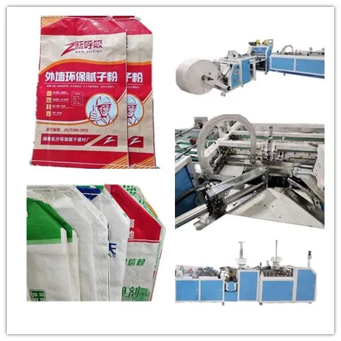 
Valve bag making machine 