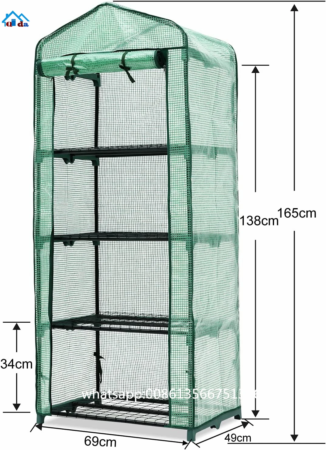 Garden Buildings Plant Cover Flower Greenhouses Mini Pvc Metal Garden Greenhouses