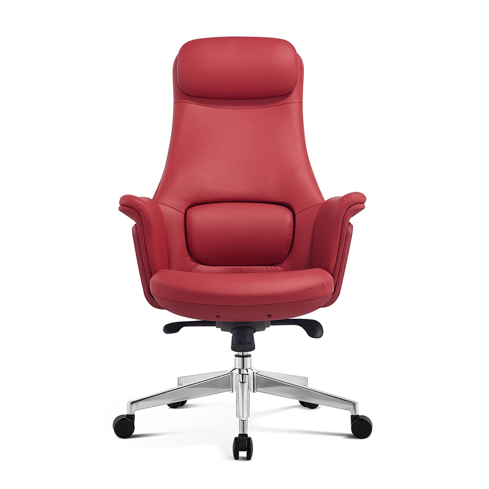 China Manufacture Luxury Leather  pu Ergonomic Massage Revolving Recliner Swivel executive Office Chair