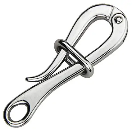 Pelican Hook & Eye with Quick Release Link Stainless Steel Marine Boat