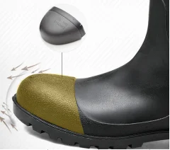 Strength manufacturers produce safety rain boots Agricultural rain boots waterproof non-slip comfortable low price