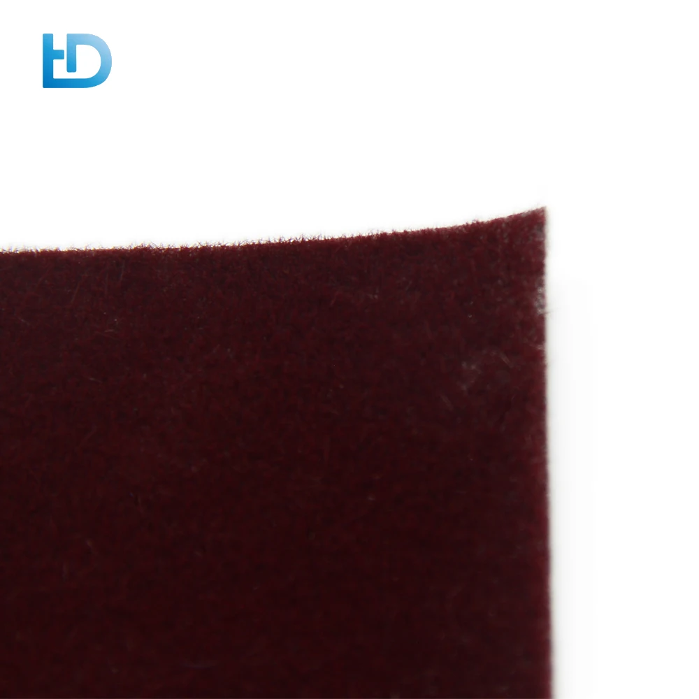 Тонкий флокирующий ковер изготовленный в