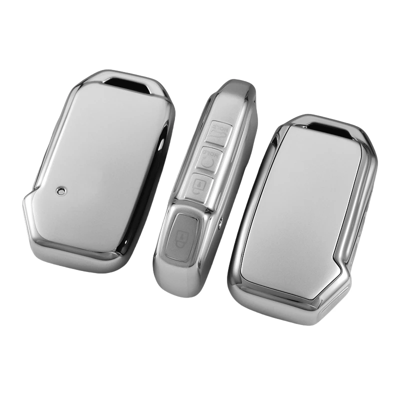 TPU Car Key Case Protector, Remote Smart Cover Fob Case for Kia Soul Forte Telluride,TPU Protective Car Key Case for Kia K3 K2