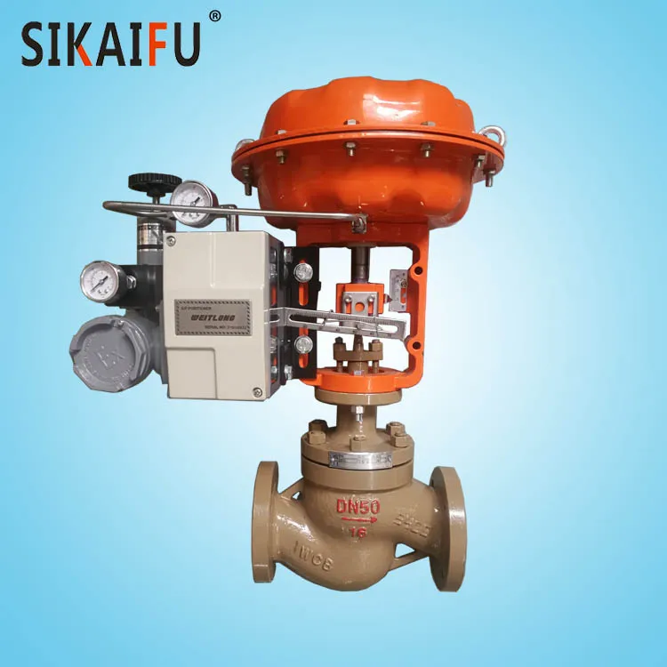 Practical Pneumatic Actuator Single Seat Control Diaphragm Valve