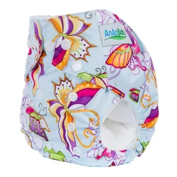 AnAnBaby All In One Organic Cloth Diaper Pants