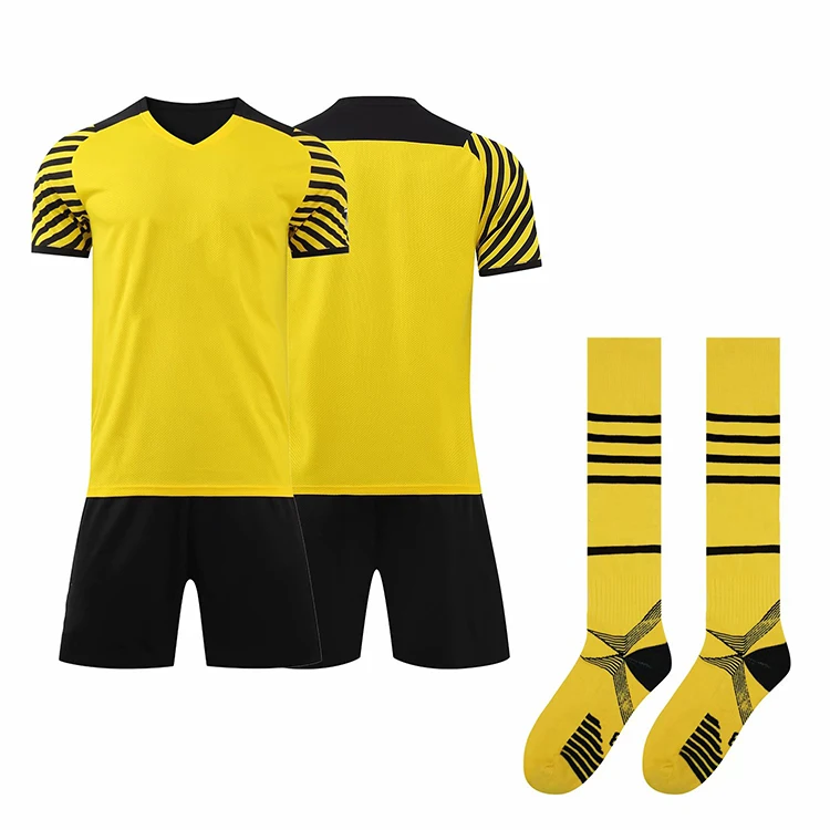 2021 новый сезон 2022 Клубная Футбольная форма тайские качественные мужские и детские футбольные комплекты Джерси с высококачественными клубными носками