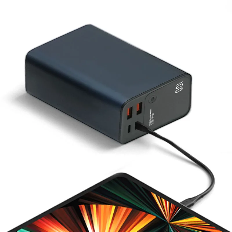 EZ100 225.5W/27000mAh  Portable Power Bank  Powerbank with Wired PD65W Fast Charging