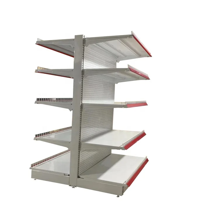 Customized Metallic Gondola Shelf Supermarket Shelf Wholesale Gondola Shelving