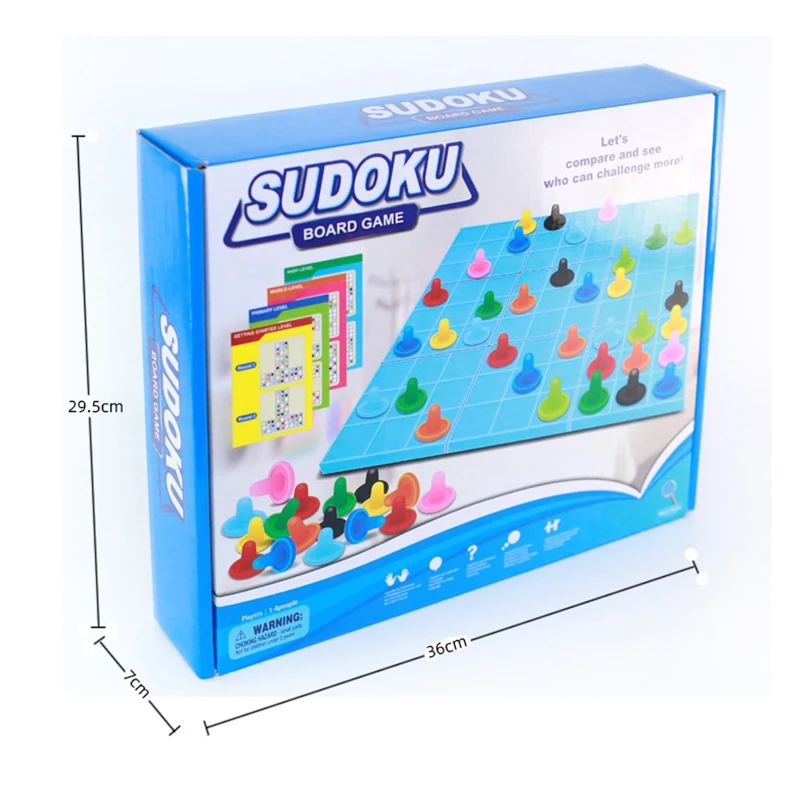 HY игрушки цвет девять квадратных Sudoku игровой интеллект логика наблюдения родитель-ребенок Интерактивная детская доска
