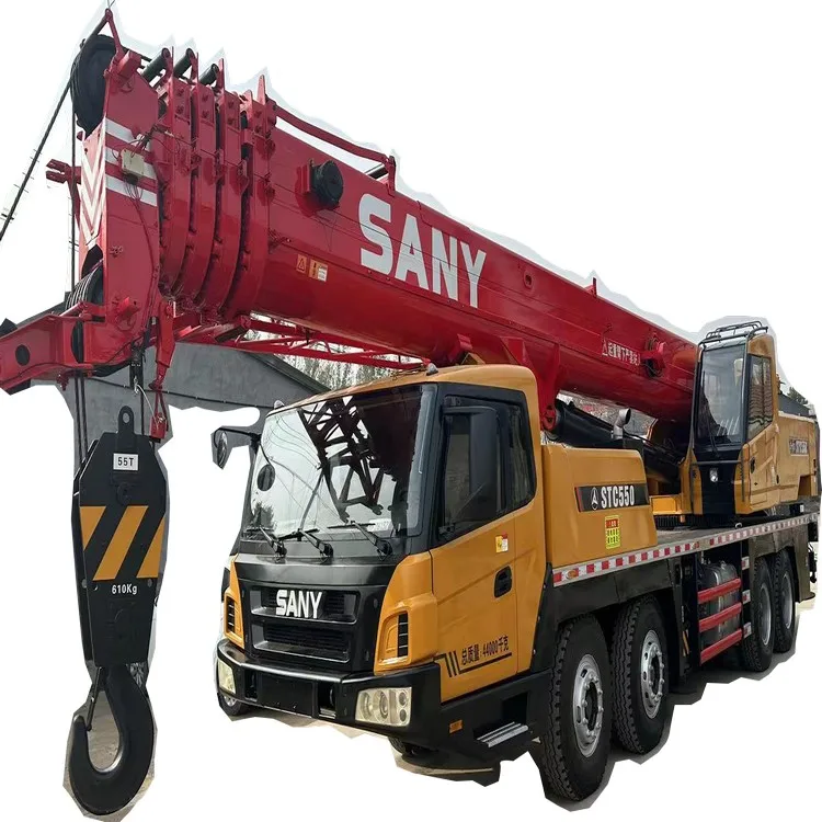 Автомобильный кран Sany STC550 55-тонный хорошее состояние 25 тонн 50 55 70 75 80 для продажи