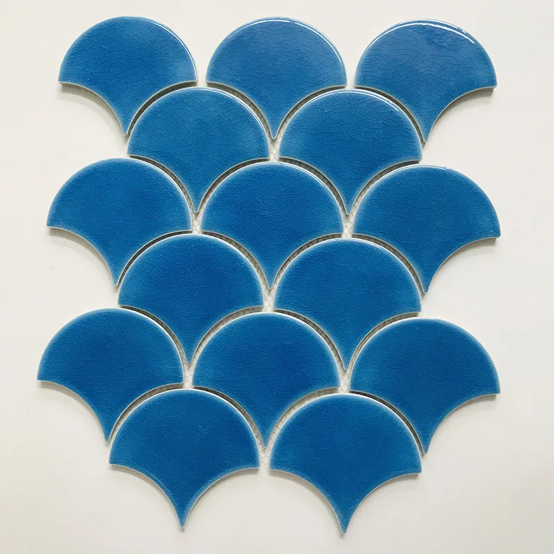 Дракон рыба весы керамическая мозаика плитка интерьерная настенная ТВ фоновая