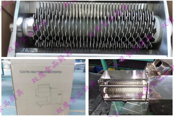 pizzeria High efficiency stainless steel electric meat tenderizer machine CE Approved