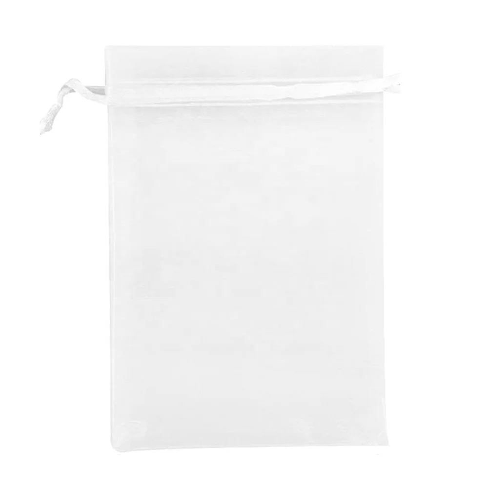 100pcs Grape Protection Bags with Drawstring Fruit Protection Mesh Bag Protective Pouches for Strawberry Organza Gift Bags