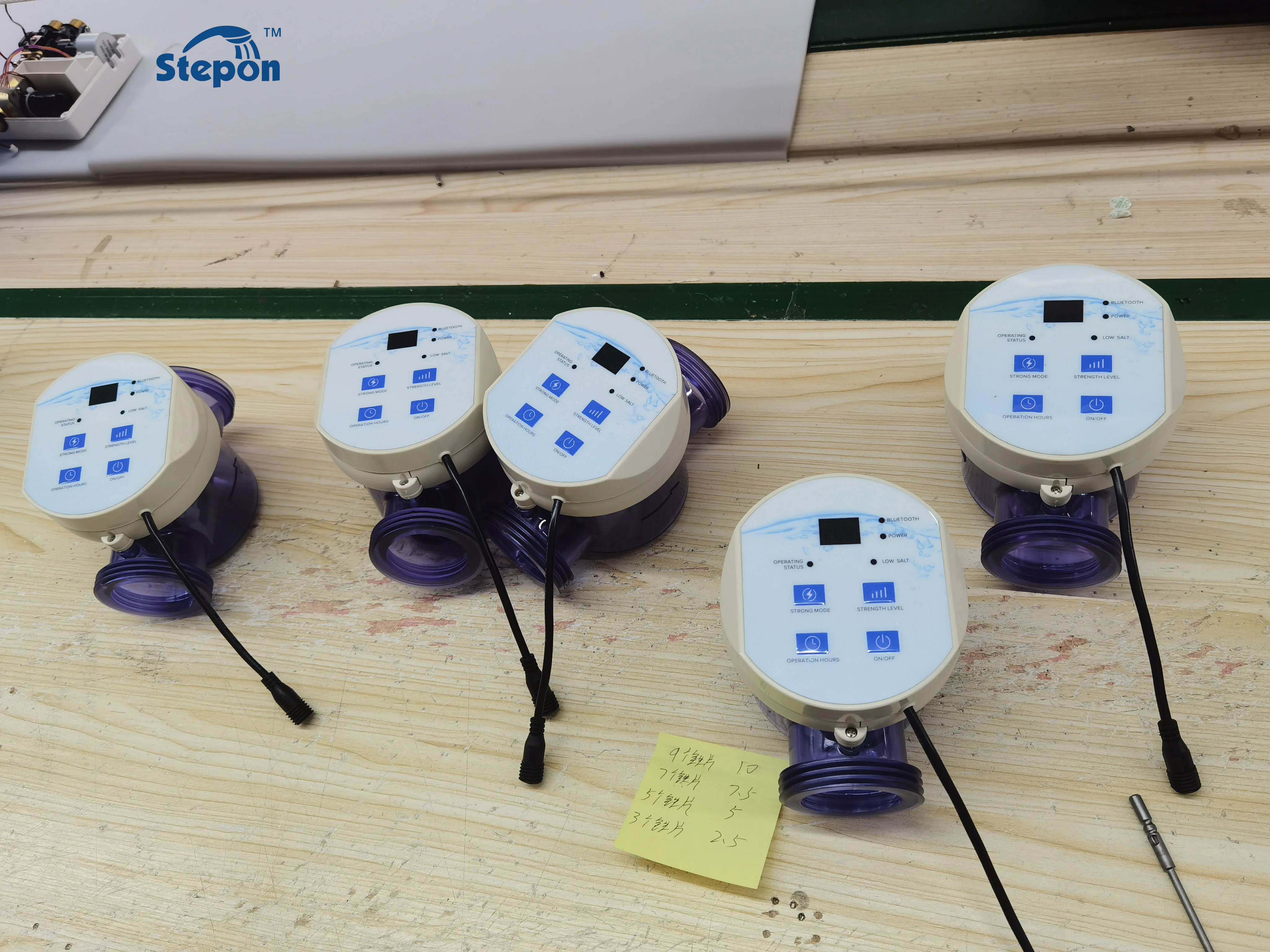 Stepon smart control chlorination using salt generator salt water chlorinator for swimming pool salt chlorinator