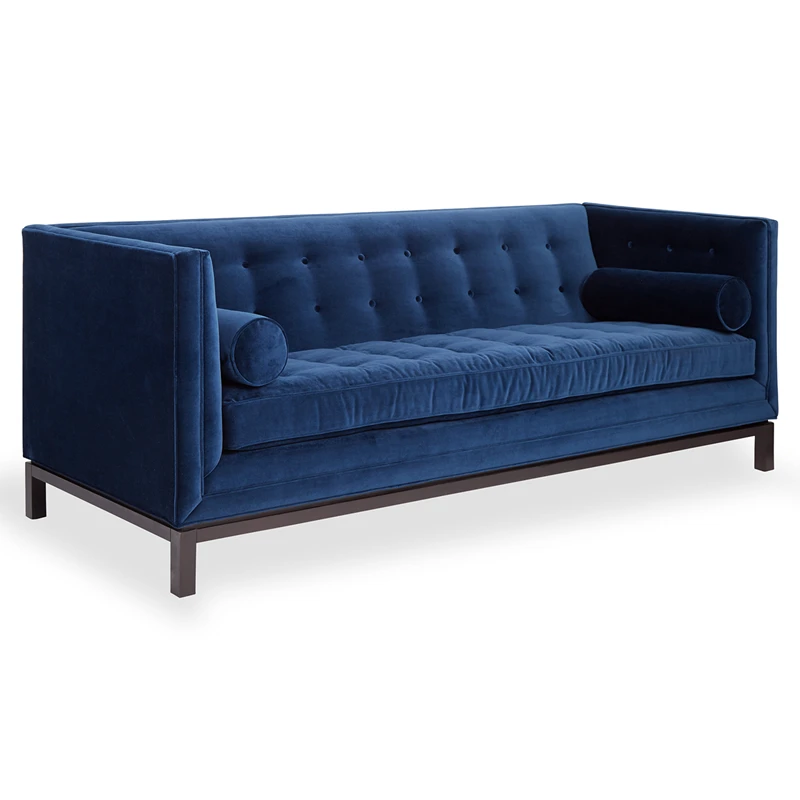 Foshan Modern Design Messina Curved Couch Luxury Hotel and Home Furniture