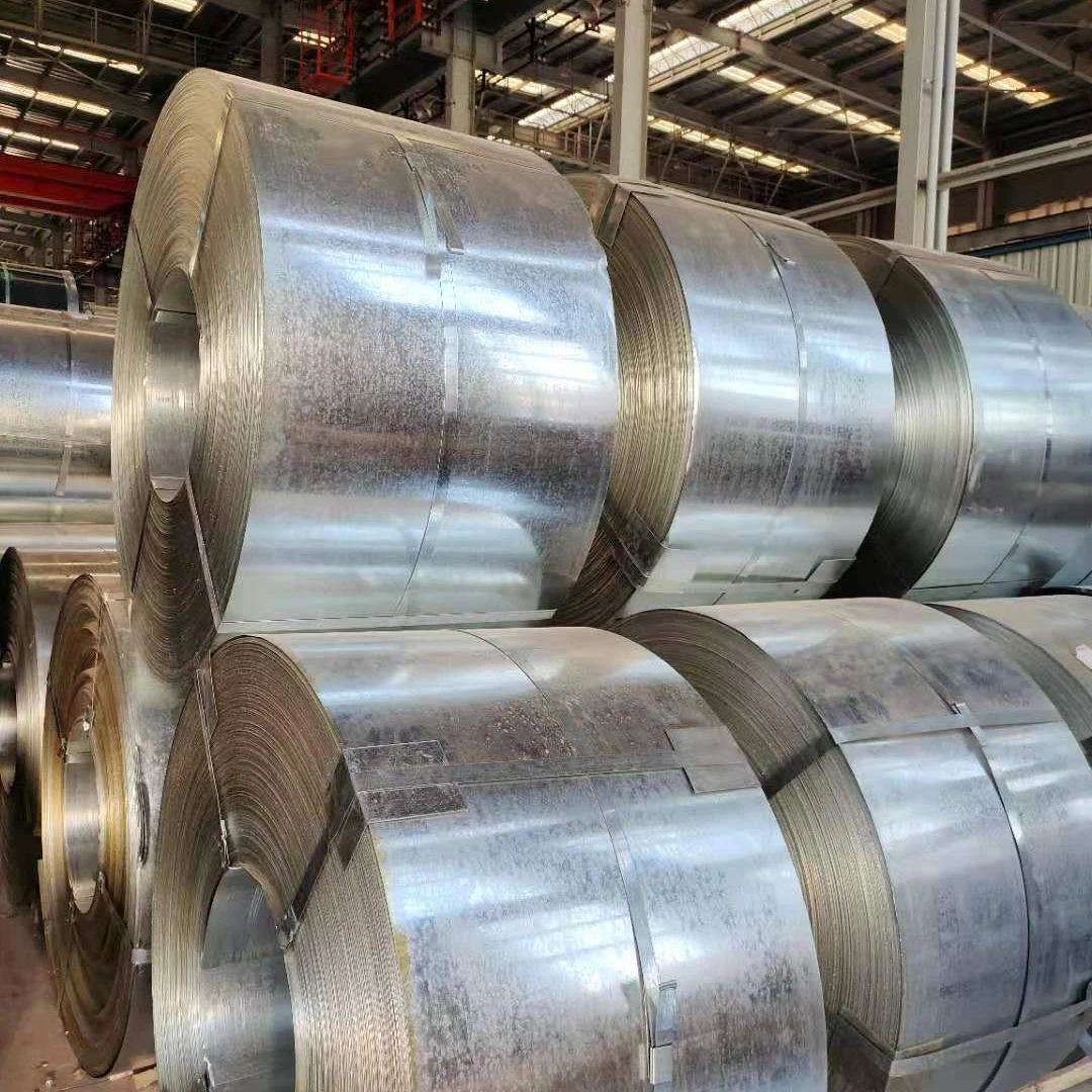 Высококачественная оцинкованная стальная катушка толщиной 1 5 мм-3 0 мм с большим спиннингом для металлических строительных материалов