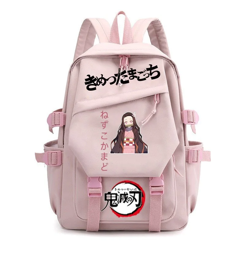 FREE SAMPLE Cartoon Anime Boys Girls Schoolbag Primary Middle School Students School Bag