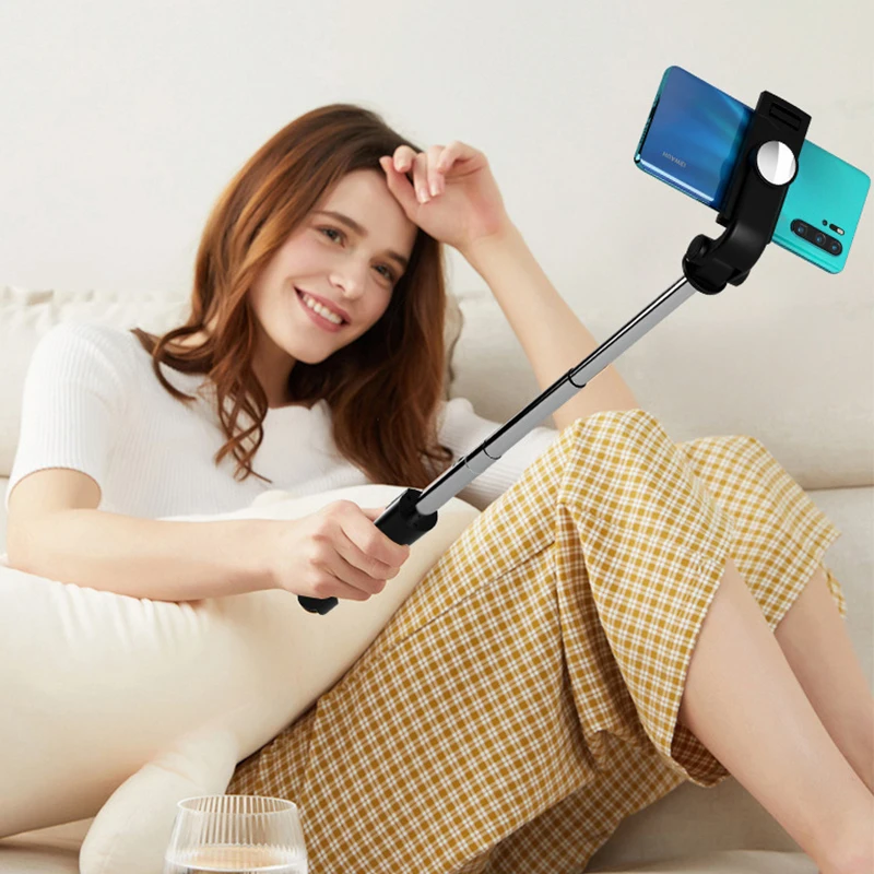2023 Selfie Stick Tripod for Phone and Camera LIEKO Extendable Cell Phone Tripod Stand with Wireless Remote mobile Mini Tripod