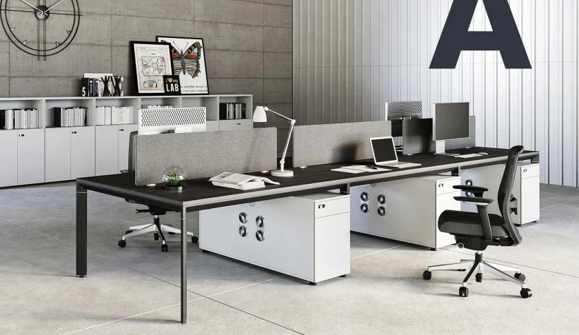 Luxury Workstation Table Desk Call Centre 4 6 Seater Cubicle Office Work Station For Office Furniture