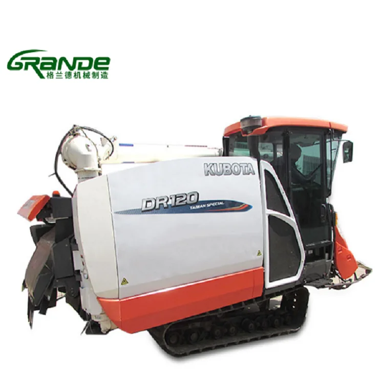 Used japan harvester second hand 112HP Kubota Paddy Rice Combine Harvester