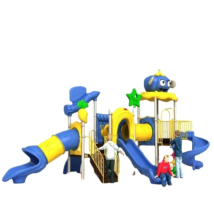 China Supplier Children Large Outdoor Playground Equipment Slide