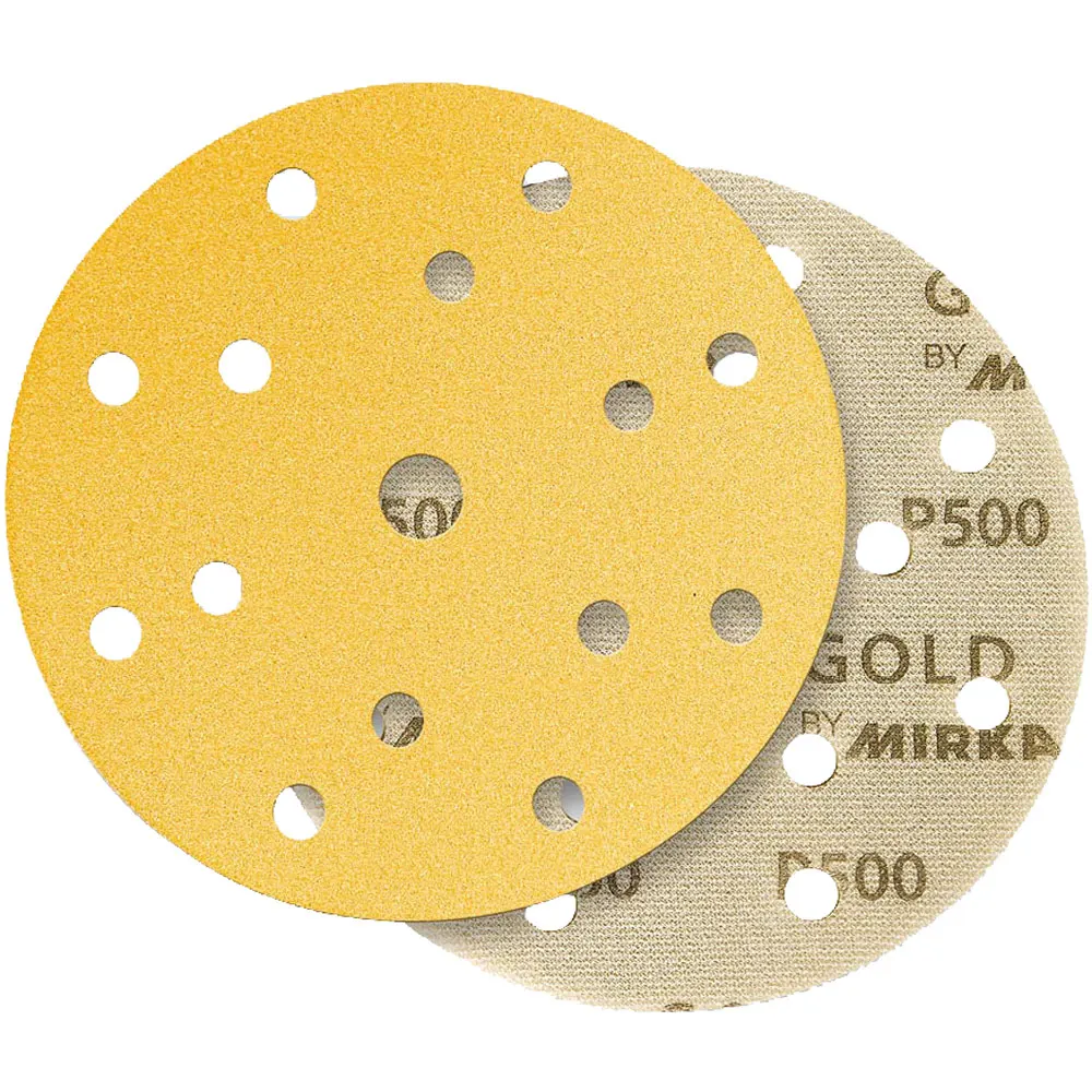 Абразивный диск Mirka Gold Grip 150 мм шлифовальные диски с 17 отверстиями китайские производители наждачной
