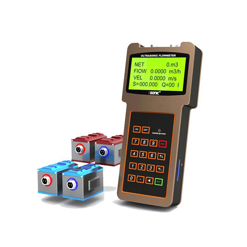2021 Kaifeng meter 4-20mA tuf2000h digital handheld ultrasonic flow for water portable