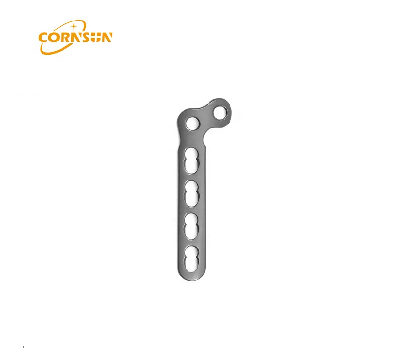 2.7mm oblique L shape locking plate vet fixator orthopedic implants titanium