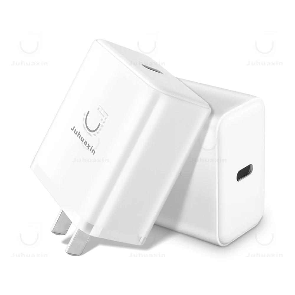 Juhuaxin Cargador PD 25W Original Factory USB-C Power Adaptor Wall Charger private model Super Fast Charger  for Iphone Samsung