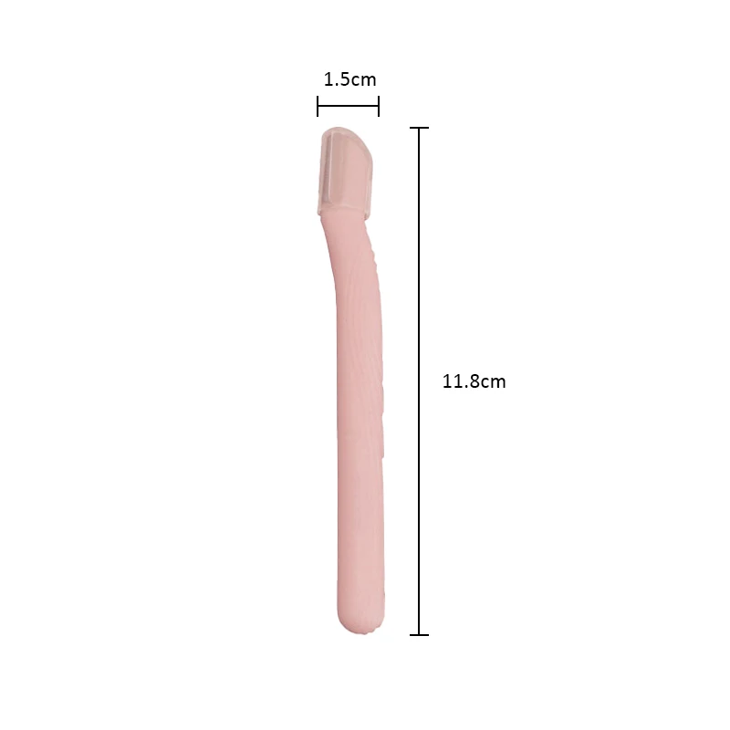 Beauty Makeup Tools Mini Travel Size Women Eyebrow Trimmer Facial Hair Razor Removal Partial Eyebrow Shaver With Safe Cover