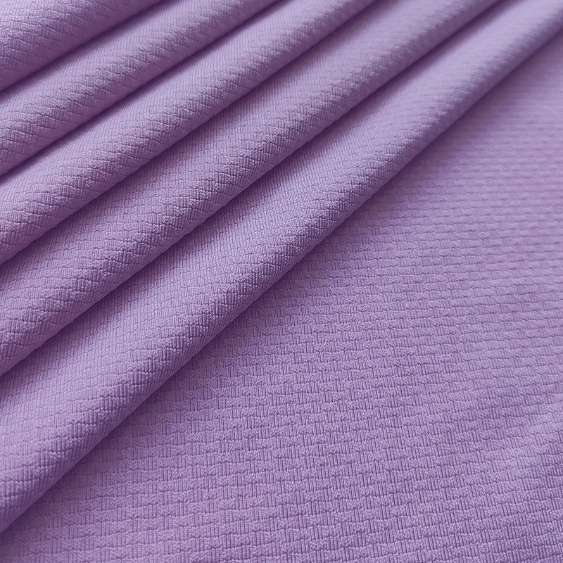 Customized UPF50+, Breathable, Wicking Polyester sports knit functional fabric