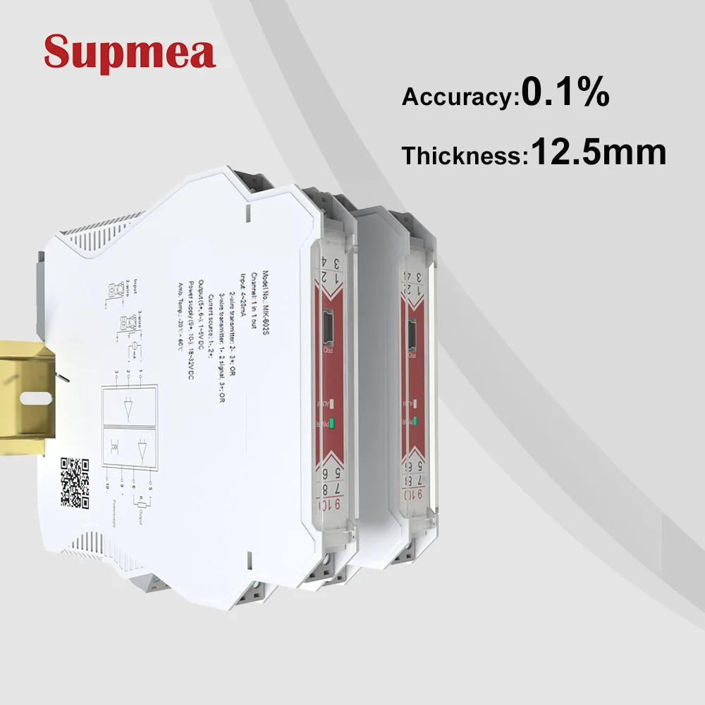 Изоляционный усилитель 420 мА сигнальный изолятор преобразователь 010 в аналоговый