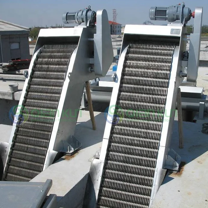 Auto Mechanical Waste Water Pretreatment Machine Coarse Grille Mechanical Coarse Bar Screen