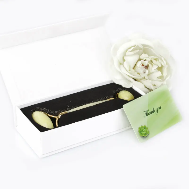 best selling products 2019 natural anti aging custom facial green xiuyan jade face roller