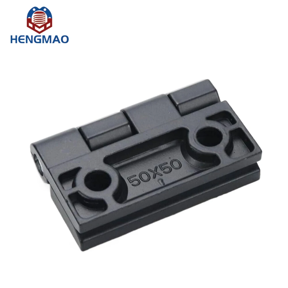Black Zinc Alloy Hole Heavy Duty Hinge and Screw On Hinge For Cabinet Industrial