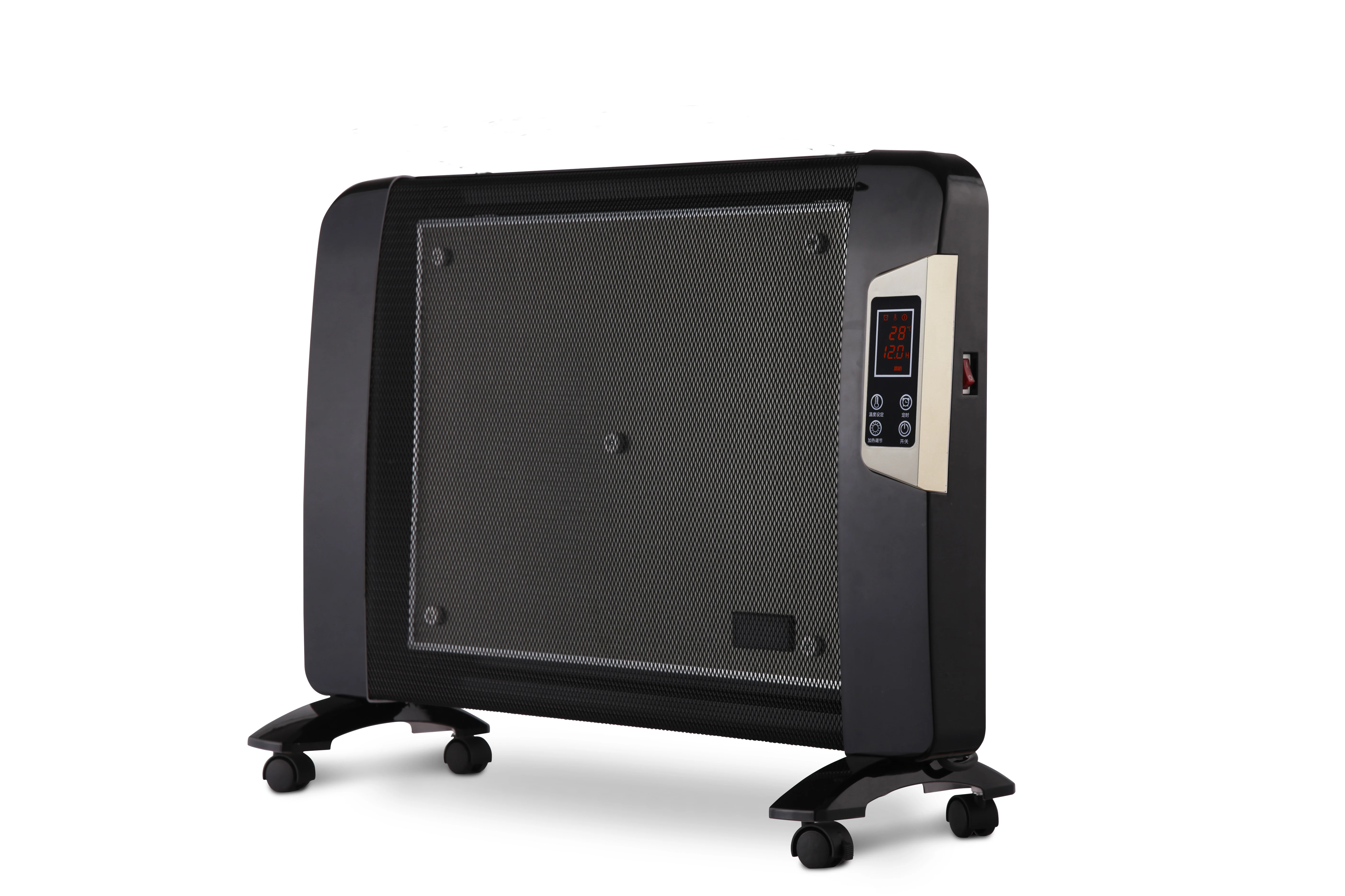 Завод 2000 Вт бесшумный портативный Электрический конвекторный панельный слюдяной нагреватель для дома с дистанционным управлением