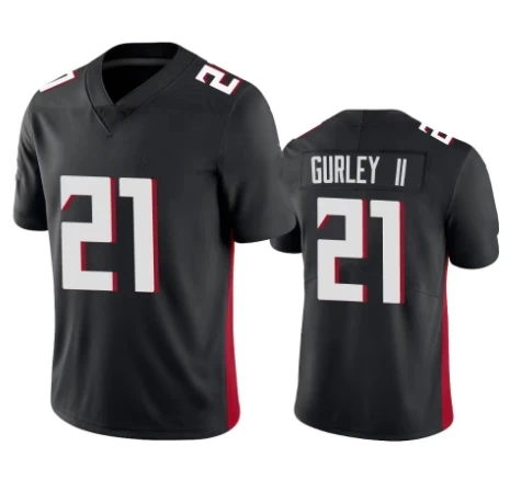 Прямая поставка 2024 Atlantas Falcon 8 Kyle -Pitts 7 Robinson 18 Kirk Cousins Todd Gurley Ii Футбольная майка
