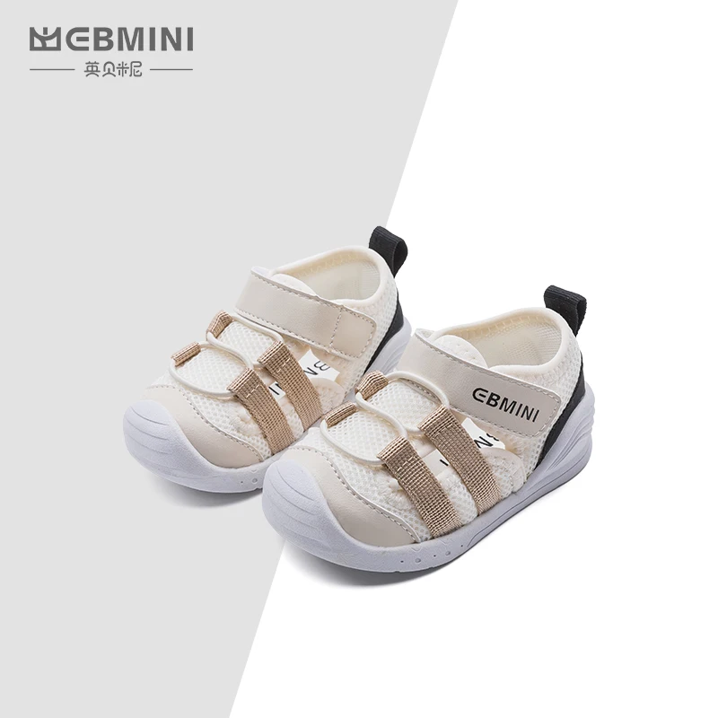 Ebmini all-match hollow breathable non-slip soft sole baby boys and girls toddler shoes